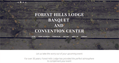 Desktop Screenshot of foresthillslodge.net